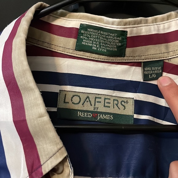 Loafers by reed james dressy striped longsleeve - Picture 2 of 7